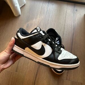Black and White Nike Dunks
